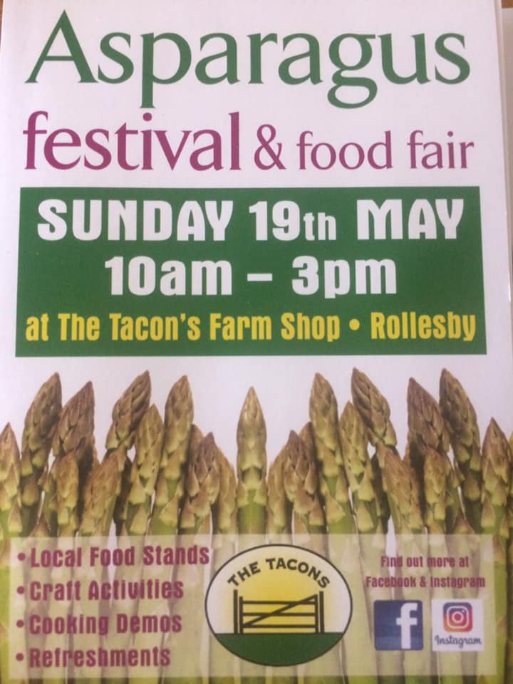 Asparagus Festival and Food Fair What's On Rollesby Discover