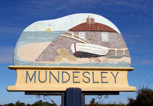 Mundesley Sign