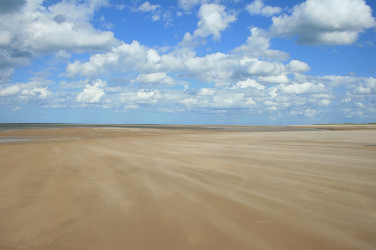 Desolate Sandscape in North Norfolk