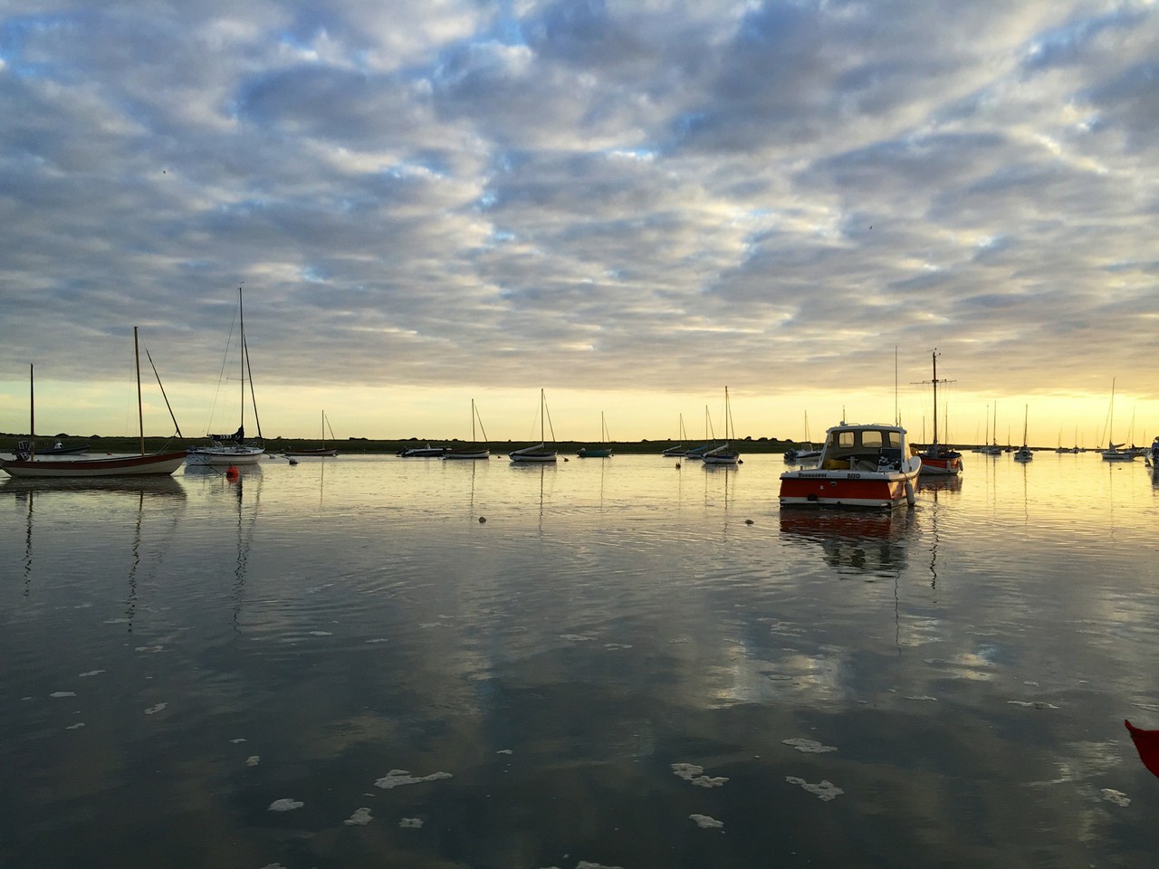 Early Morning Brancaster Staithe Harbour