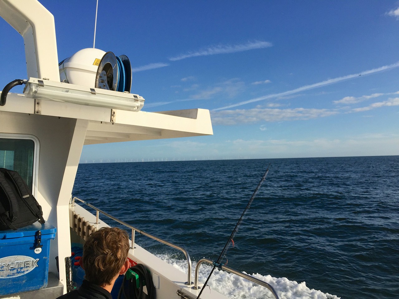 Fishing Mackerel On Board The Katie Louise