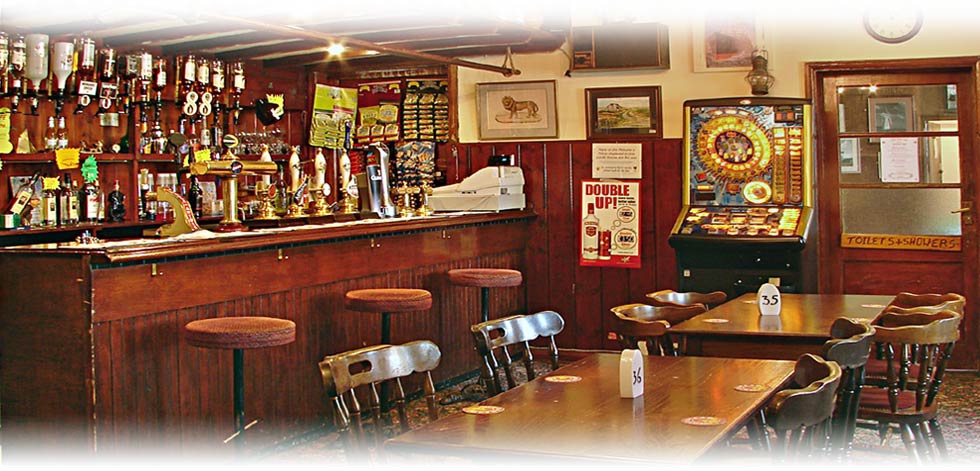 Bar of the Red Lion Pub in Thurne Norfolk