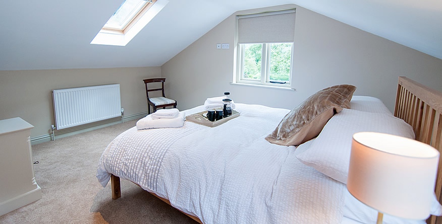 Master Bedroom in Sunnyside Barn South Norfolk