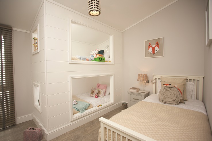 Family Bedroom in Norfolk Park dream lodge