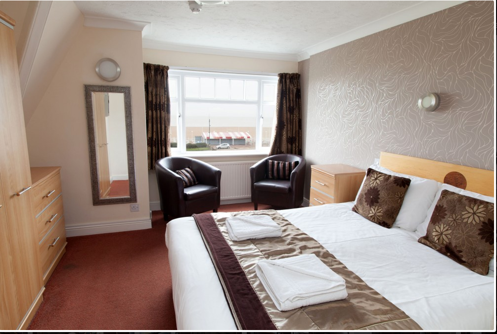 Double Bedroom in the MarineHotel Great Yarmouth