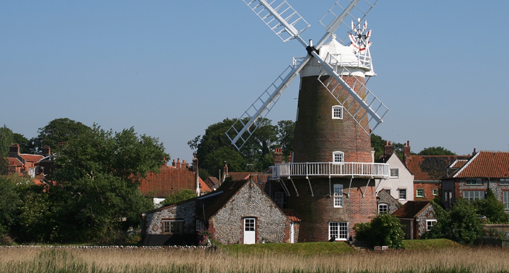 Cley Windmill in Cley-Next-the-Sea